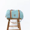 Long Island Cord Roll Bag | Turquoise