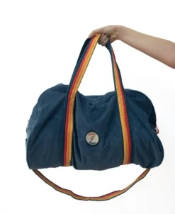 Long Island Cord Roll Bag | Dusty Blue