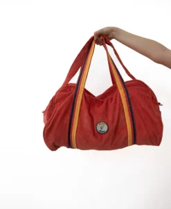 Long Island Cord Roll Bag | Wash Red