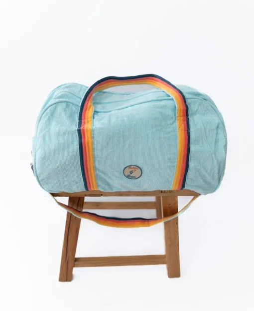 Long Island Cord Roll Bag | Turquoise