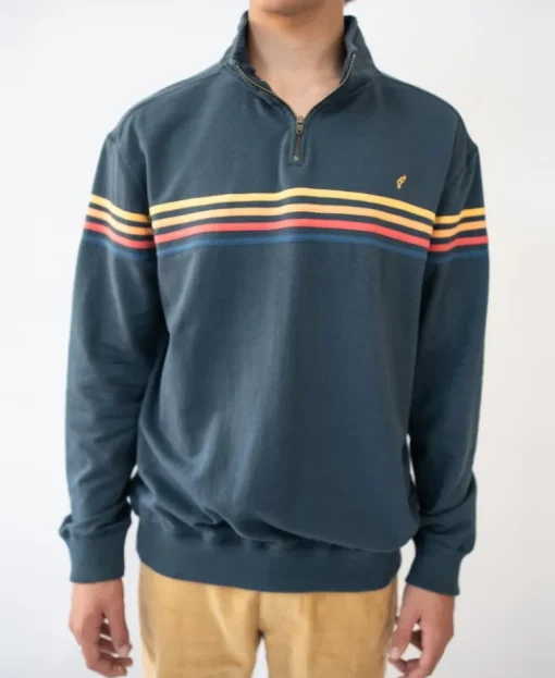 Long Island Fleecy Top | Dark Blue