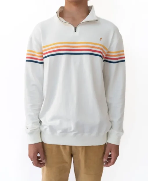 Long Island Fleecy Top | Off White