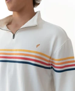 Long Island Fleecy Top | Off White