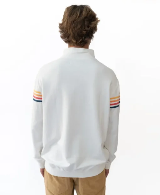 Long Island Fleecy Top | Off White