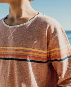 Long Island Rag Top | Red Marle Stripe