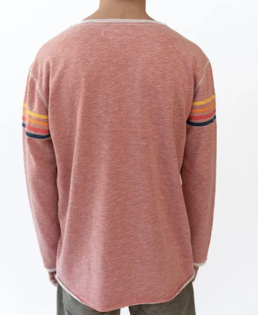 Long Island Rag Top | Red Marle Stripe