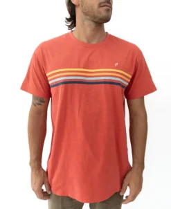 Long island Tee | Wash Red