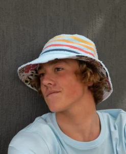 Long Island Terry Bucket Hat | Turquoise