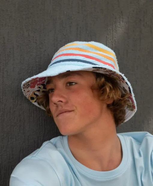 Long Island Terry Bucket Hat | Turquoise