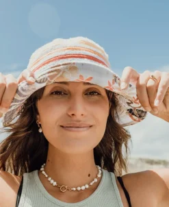Long Island Terry Bucket Hat | Off White