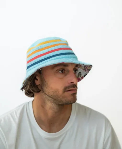 Long Island Terry Bucket Hat | Turquoise