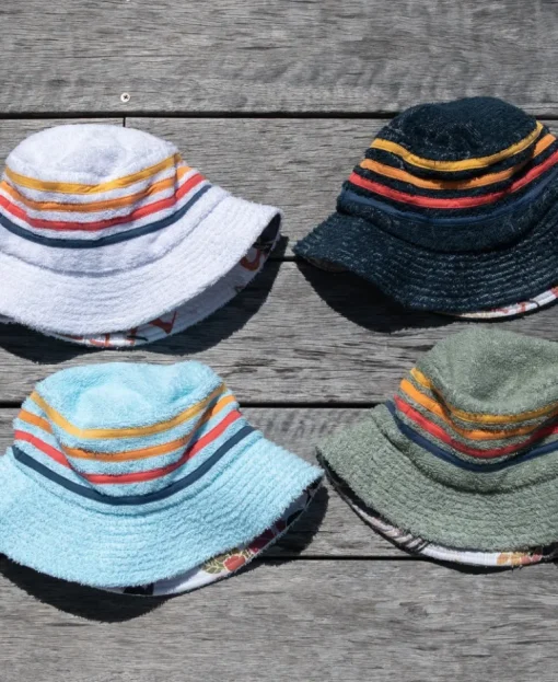 Long Island Terry Bucket Hat | Turquoise