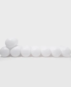 Luxe Tube Lilo Le Weekend | White