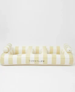 Luxe Twin Hammock Float Mango Bay | Soft Mustard