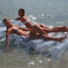 Luxe Twin Tube Lilo Le Weekend | Clear
