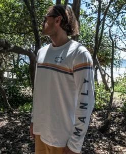 Manly Cali Long Sleeve Tee | Off White