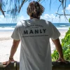 Manly Old School Tee | Off White