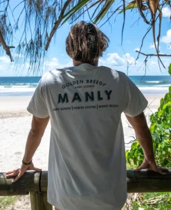 Manly Old School Tee | Off White