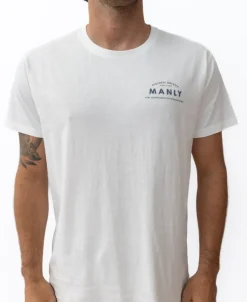 Manly Old School Tee | Off White