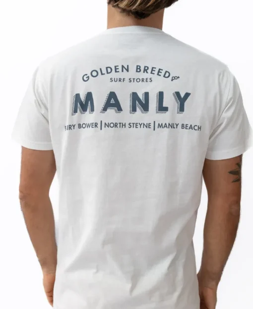 Manly Old School Tee | Off White
