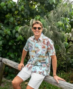 Maui Shirt | Turquoise