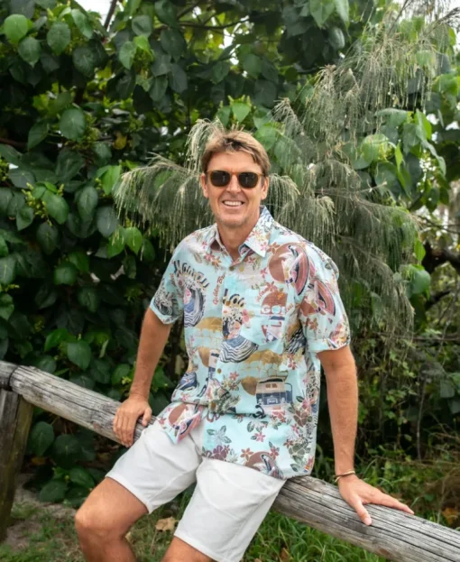 Maui Shirt | Turquoise