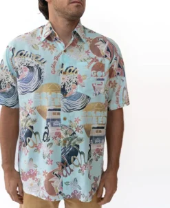 Maui Shirt | Turquoise