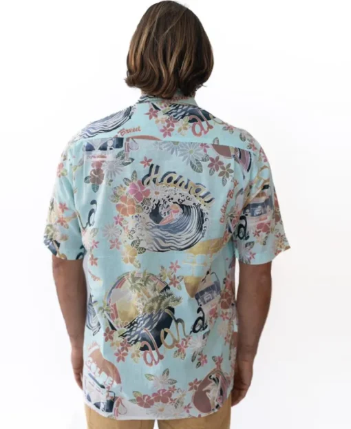 Maui Shirt | Turquoise