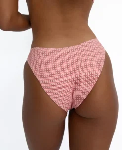Millie Bottom | Pink Houndstooth
