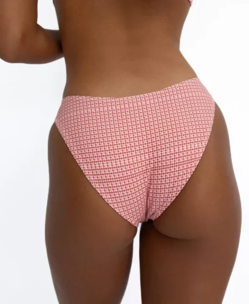 Millie Bottom | Pink Houndstooth