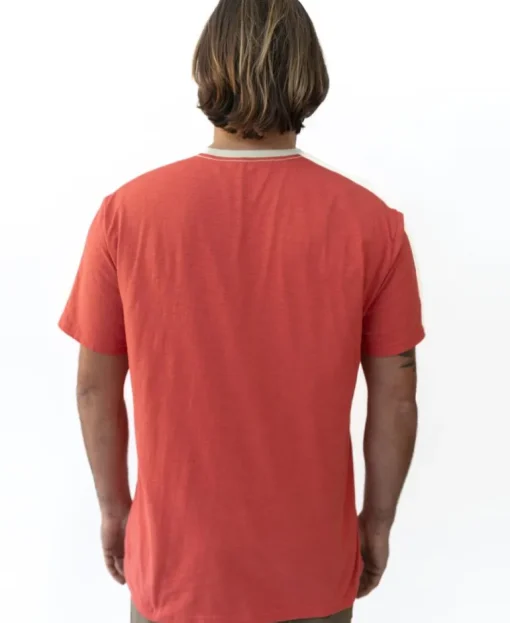 Mitch Tee | Wash Red