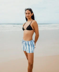 Molly Short | Azure/White