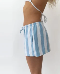 Molly Short | Azure/White