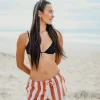 Molly Short | Wash Red/Beige