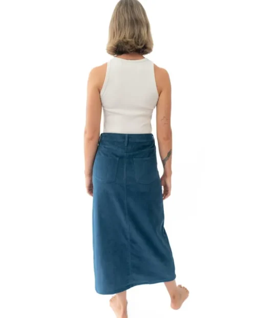 Nellie Maxi Skirt | Petrol