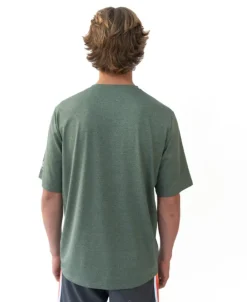 Nemo S/S Rash Shirt | Green Marle