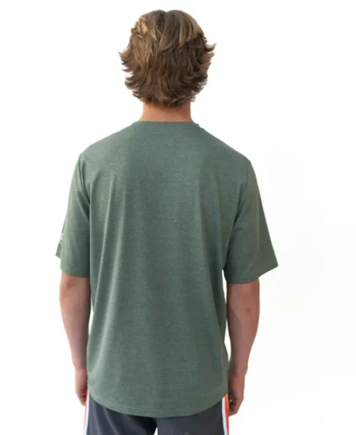 Nemo S/S Rash Shirt | Green Marle
