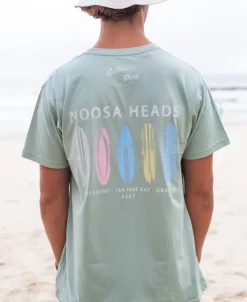 Noosa Boards Tee | Sage