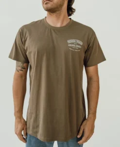 Noosa Boards Tee | Wash Brown