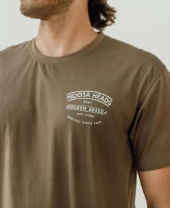 Noosa Boards Tee | Wash Brown