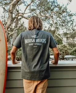 Noosa Easy Rider Tee | Wash Black