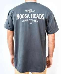 Noosa Easy Rider Tee | Wash Black