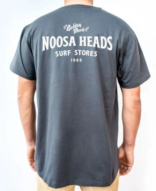 Noosa Easy Rider Tee | Wash Black