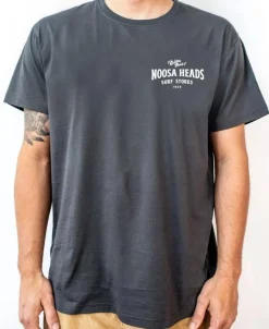 Noosa Easy Rider Tee | Wash Black