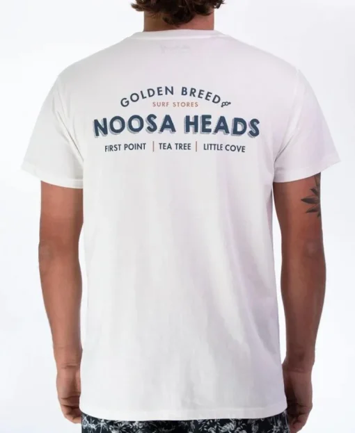 Noosa Old School Tee | Off White