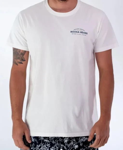 Noosa Old School Tee | Off White