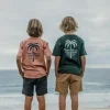 Noosa Palm Loco Kids Tee | Rose