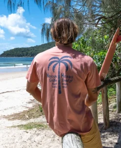 Noosa Palm Loco Tee | Rose