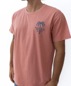 Noosa Palm Loco Tee | Rose