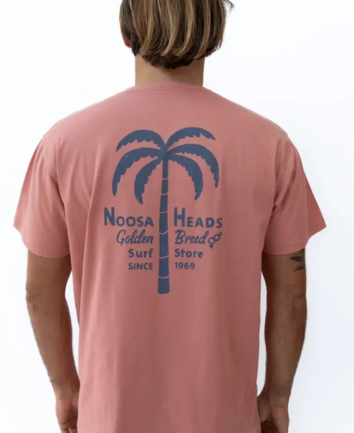 Noosa Palm Loco Tee | Rose